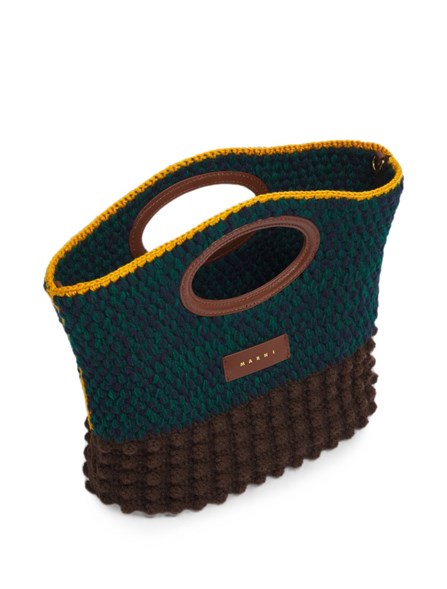 MARNI - Clutch in lana crochet