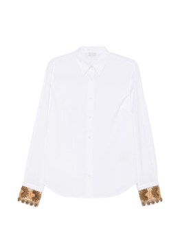 DRIES VAN NOTEN - Camicia in popeline di cotone
