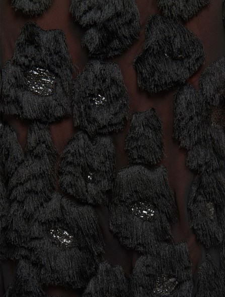 MARNI - Fringed Georgette Skirt