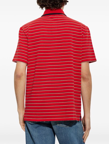 ALEXANDER MCQUEEN - POLO A RIGHE