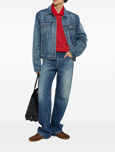ALEXANDER MCQUEEN - POLO A RIGHE