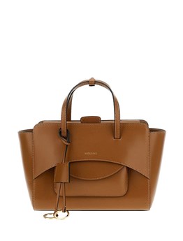 HIDESINS - Borsa in pelle di vitello liscia "Flap M"