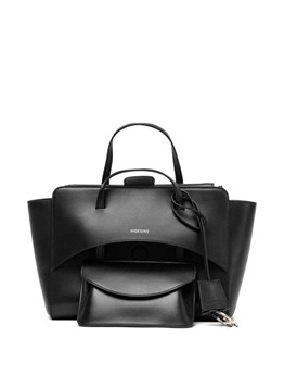 HIDESINS - Borsa in pelle di vitello liscia "Flap M"