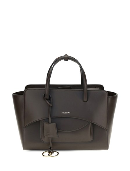 HIDESINS - Smooth calf leather bag "Flap M"