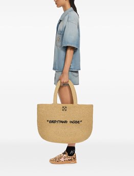 OFF-WHITE - 'JITNEY' TOTE BAG