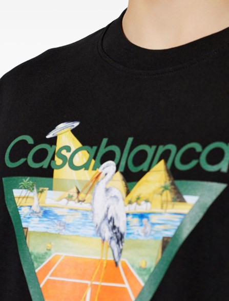 CASABLANCA - T-shirt con stampa