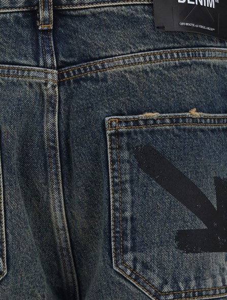 OFF-WHITE - 'HALF ARROWS' jeans