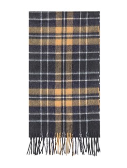 BARBOUR - BARBOUR マルチカラーのチェック柄スカーフ