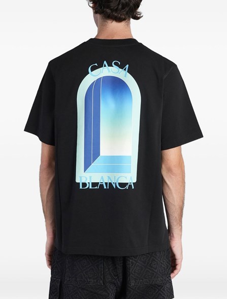 CASABLANCA - T-SHIRT WITH PRINT