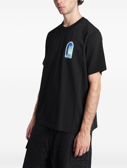 CASABLANCA - T-SHIRT WITH PRINT