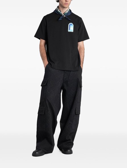 CASABLANCA - T-SHIRT WITH PRINT