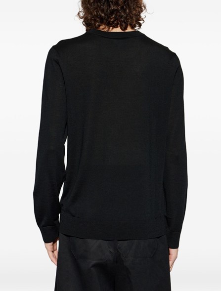 PAUL SMITH - PAUL SMITH Black crewneck sweater