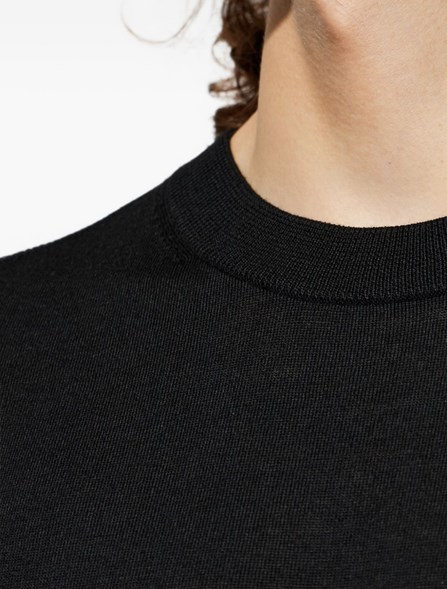PAUL SMITH - PAUL SMITH Black crewneck sweater