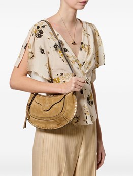 ISABEL MARANT - Moon Pocket suede bag