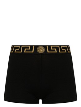 VERSACE - Boxer con bordo Greca