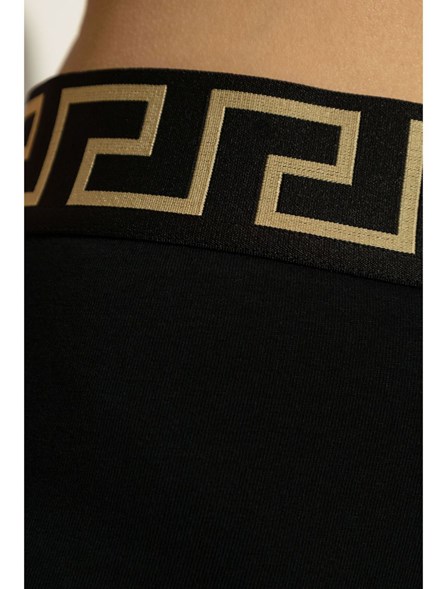 VERSACE - Boxer shorts with Greek edge