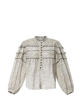 MARANT ÉTOILE - Cotton voile blouse 
