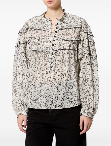 MARANT ÉTOILE - Cotton voile blouse 