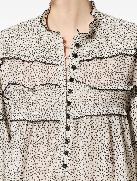 MARANT ÉTOILE - Cotton voile blouse 
