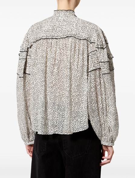 MARANT ÉTOILE - Cotton voile blouse 