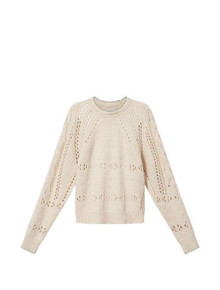 MARANT ÉTOILE - openwork wool sweater