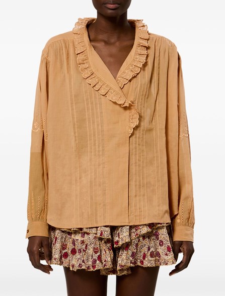 MARANT ÉTOILE - cotton voile blouse