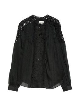 MARANT ÉTOILE - linen blend blouse