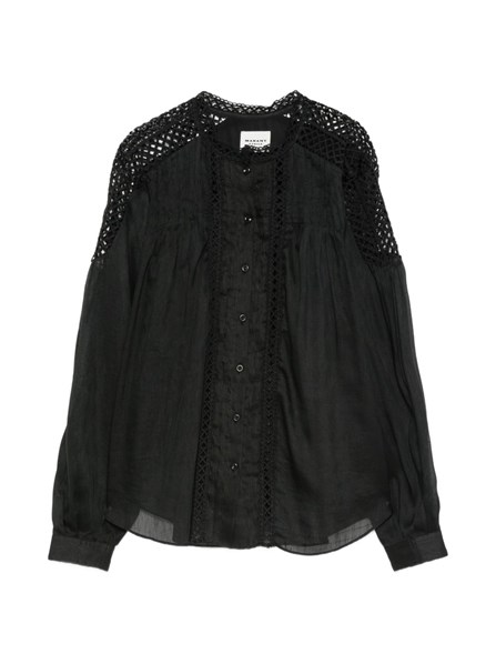 MARANT ÉTOILE - linen blend blouse