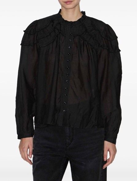 MARANT ÉTOILE - Cotton voile blouse