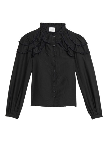 MARANT ÉTOILE - Cotton voile blouse