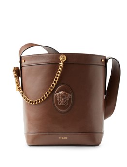 VERSACE - small Pivot bucket bag 