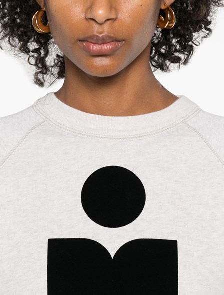 MARANT ÉTOILE - Cotton sweatshirt with logo