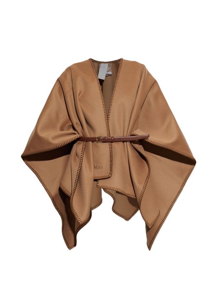 MAX MARA - Double drap wool cape