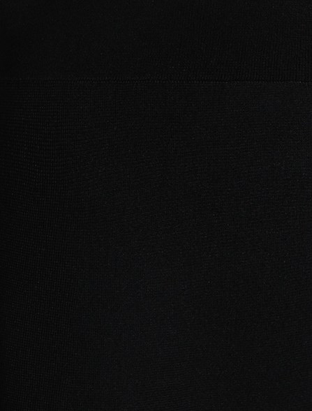 MAX MARA - Viscose crepe yarn skirt