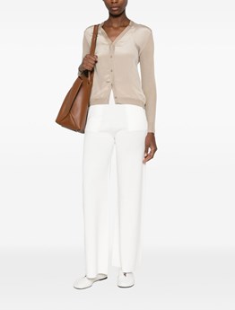 MAX MARA - Cardigan in cachemire e seta