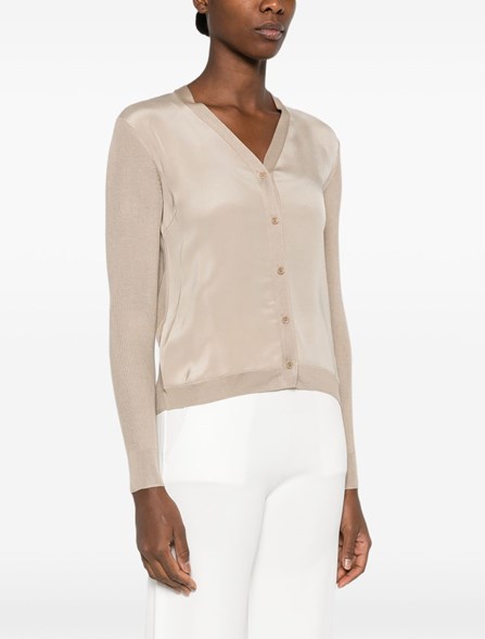 MAX MARA - Cardigan in cachemire e seta