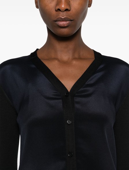 MAX MARA - Max Mara カシミヤとシルクのカーディガン