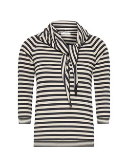 MAX MARA - MAX MARA Maglia in filato di viscosa con foulard