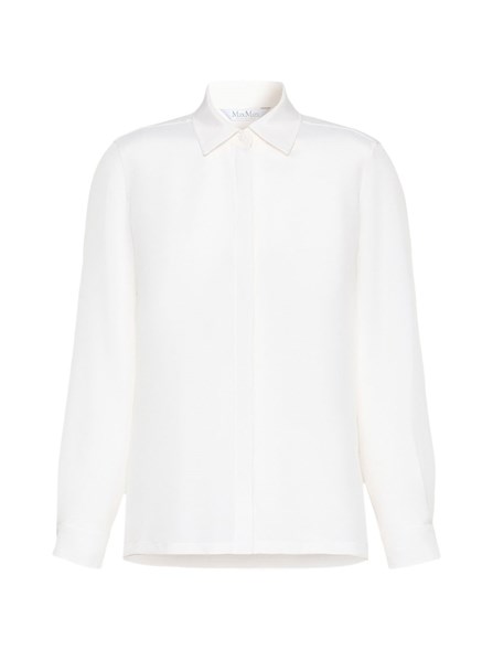 MAX MARA - シルク クレープ デ シーヌ シャツ