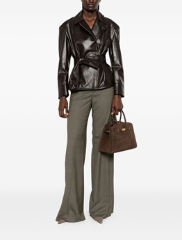 MAX MARA - Pantaloni in lana Principe di Galles