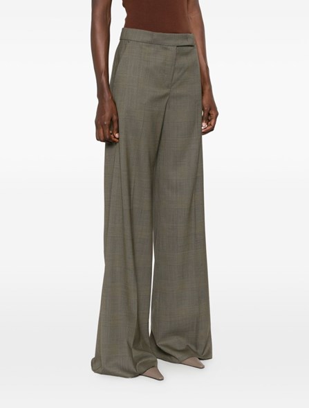 MAX MARA - Pantaloni in lana Principe di Galles