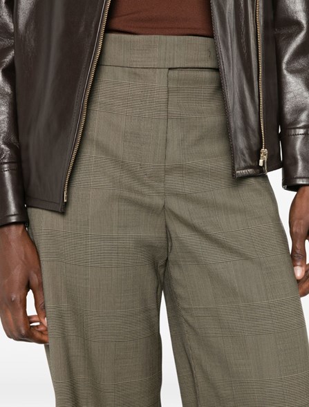 MAX MARA - Pantaloni in lana Principe di Galles