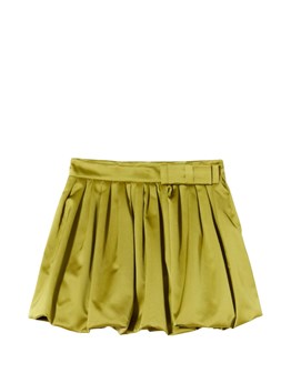 PLAN C - Duchesse structured miniskirt 