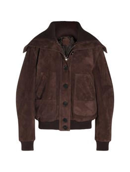 THE ATTICO - THE ATTICO Bomber in suede
