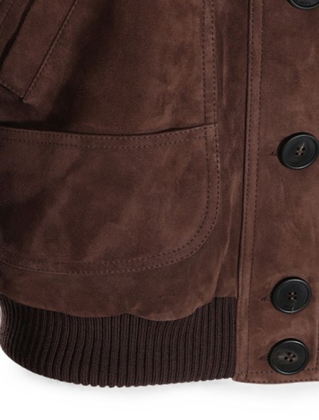 THE ATTICO - Bomber in suede