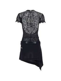 THE ATTICO - THE ATTICO Dress with lace top