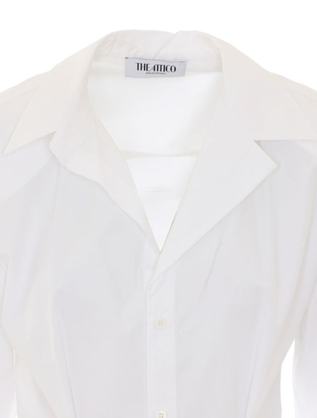 THE ATTICO - COTTON POPLIN SHIRT