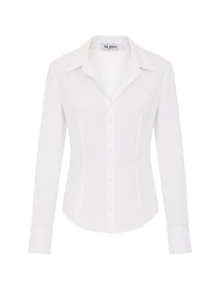 THE ATTICO - COTTON POPLIN SHIRT
