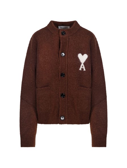 AMI PARIS - 'AMI DE COEUR' CARDIGAN
