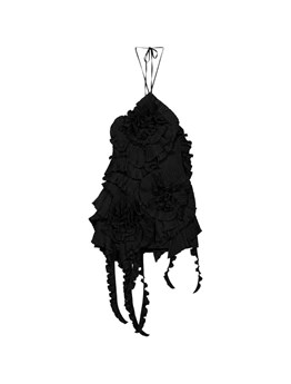 BLUMARINE - abito corto in taffeta